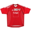 2002-03 FC Thun 'Signed' adidas Match Issue Shirt Renfer #14 XL