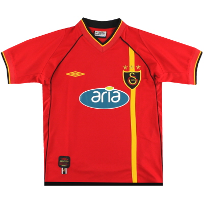 2002-03 Galatasaray Umbro Гостевая рубашка *Мята* XS
