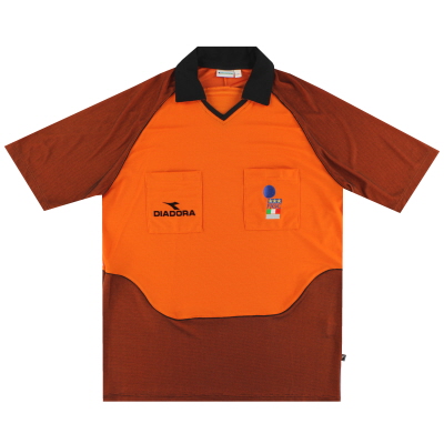 2002-03 Italy Diadora FIGC Referee Shirt *Mint* XXL 