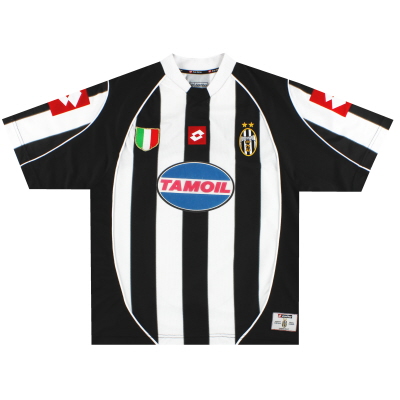 2002-03 Juventus Lotto CL Camiseta local M