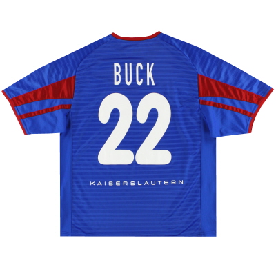 2002-03 Kaiserslautern Nike Signed Away Shirt Buck #22 L 