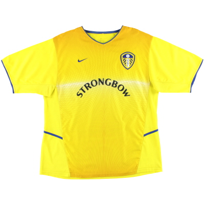 2002-03 Leeds Nike Maillot Extérieur L