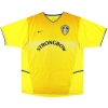 2002-03 Leeds Nike Auswärtstrikot Bridges #8 XL