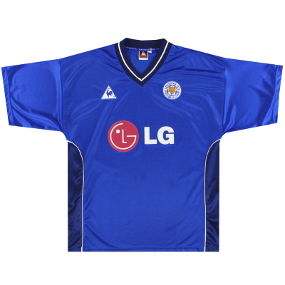 2002-03 Leicester Le Coq Sportif Home Shirt L