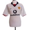 2002-03 Manchester United Away Shirt Beckham #7 XL