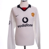 2002-03 Manchester United CL Away Shirt Keane #16 L/S L