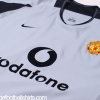 2002-03 Manchester United Goalkeeper Shirt XL