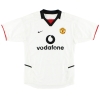2002-03 Manchester United Nike Away Shirt Beckham #7 M