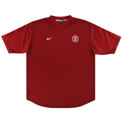 2002-03 맨체스터 유나이티드 나이키 레저 티셔츠 XL