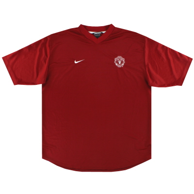 2002-03 Manchester United Nike T-shirt de loisirs XL