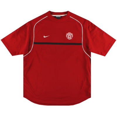 2002-03 Manchester United Nike Training Shirt XL 