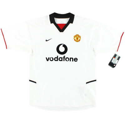 2002-03 Манчестер Юнайтед Nike выездная рубашка * с бирками * L