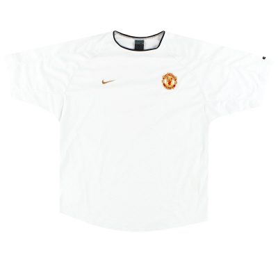 2002-03 Manchester United Nike Freizeit T-Shirt XL