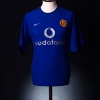 2002-03 Manchester United Third Shirt Veron #4 XL