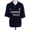 2002-03 Real Madrid Centenary Away Shirt Zidane #5 XL