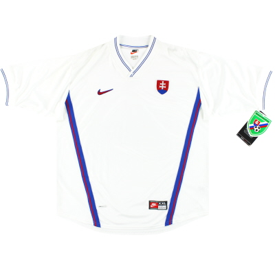 2002-03 Maglia Slovacchia Nike Home *con etichette* XXL