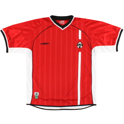 2002-03 Emiratos Árabes Unidos Umbro Visitante Camiseta XL