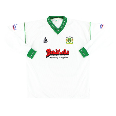 2002-03 Camiseta de visitante de Yeovil Town Player Issue L / S * Como nueva * XL