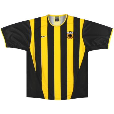 2002-04 AEK Athens Nike Home Shirt S