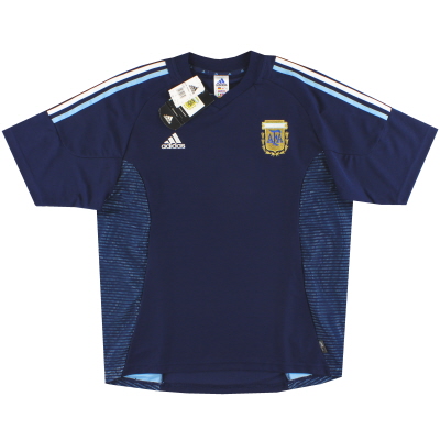 2002-04 Argentina kaos tandang adidas *dengan tag* L