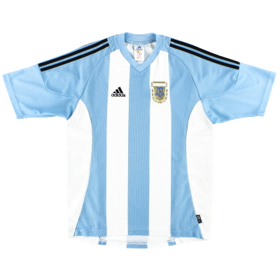 2002-04 Argentina adidas Home Shirt M