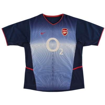 2002-04 Arsenal Nike Auswärtstrikot S.Boys