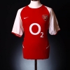 2002-04 Arsenal Home Shirt Bergkamp #10 XL