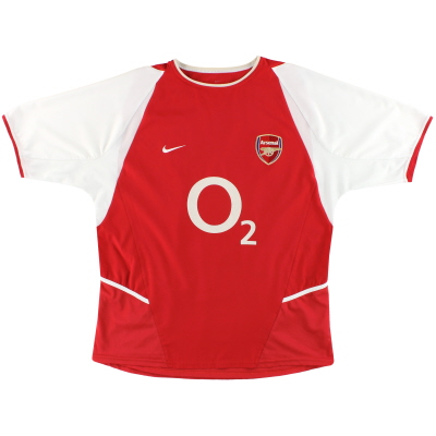 2002-04 Arsenal Nike Thuisshirt XXL