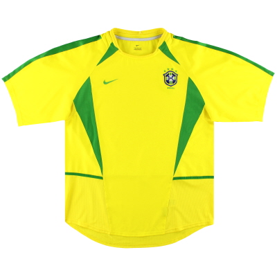 2002-04 Brazil Nike Home Shirt *Mint* L 