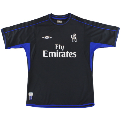 Camiseta XXL de la 2002a equipación Umbro del Chelsea 04-XNUMX