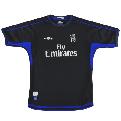 2002-04 Chelsea Umbro Гостевая рубашка L.Boys