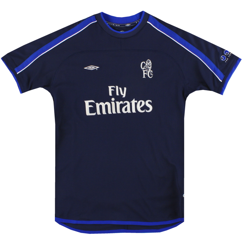 2002-04 Chelsea Umbro Training Shirt L.Boys 