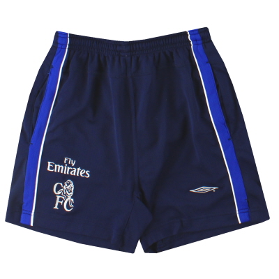 2002-04 Chelsea Umbro Training Shorts L.Boys