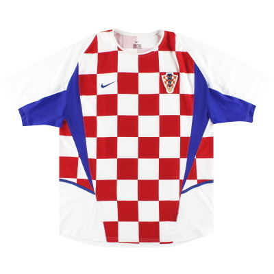 2002-04 Croazia Nike Maglia Home L