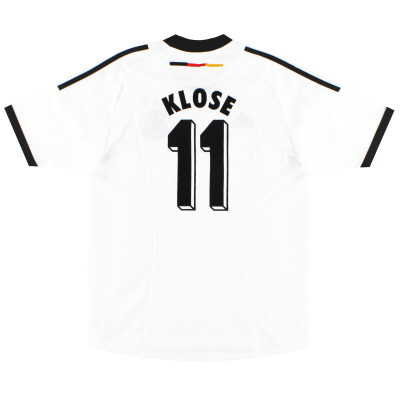 2002-04 Jerman adidas Home Shirt Klose #11 XL.Boys