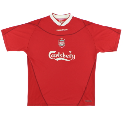 2002-04 Liverpool Reebok Home camiseta XL