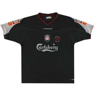 2002-04 Liverpool Reebok 'Community Shield Final' Away Shirt L