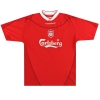 2002-04 Liverpool Reebok Home Camiseta Gerrard # 17 M