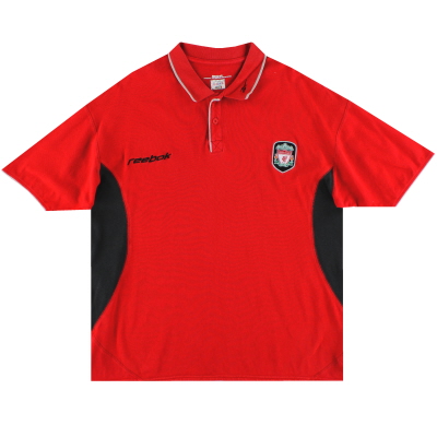 2002-04 Liverpool Reebok Polo XL