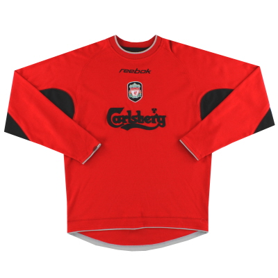 2002-04 Liverpool Reebok Sweat-shirt S