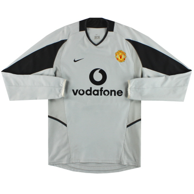 2002-04 Manchester United Nike Maglia Portiere L/SM