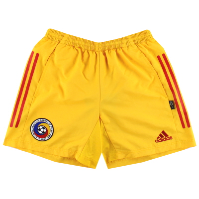 2002-04 Rumanía adidas Training Shorts *Como nuevo* M