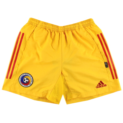 2002-04 Roemenië adidas trainingsshort *als nieuw* M