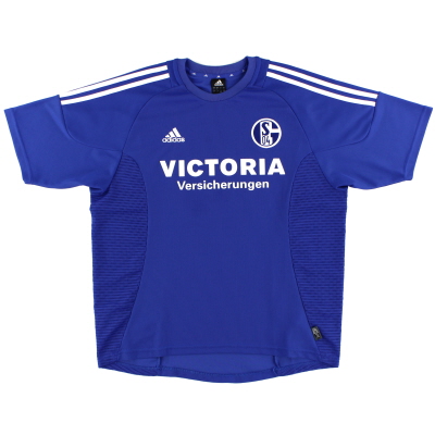 2002-04 Schalke Home Shirt XL. Ragazzi