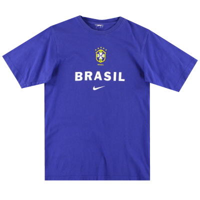 2002 Brazil Nike Leisure Tee Ronaldo #9 M