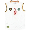 2002 Cameroon Puma Away Sleeveless Vest Shirt Eto'o #9 XL