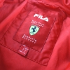 2002 Ferrari F1 Fila Cappotto imbottito in piuma d'oca L