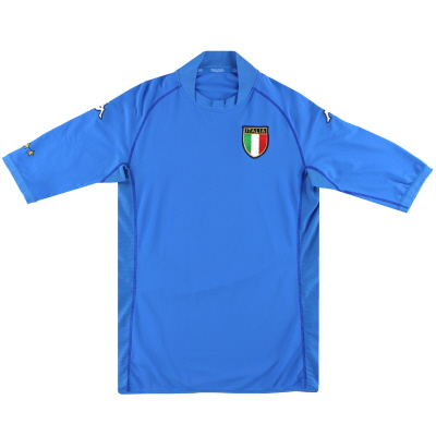 2002 Италия домашняя рубашка Kappa M