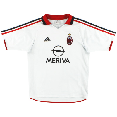 2003-04 AC Milan adidas Away Shirt M 
