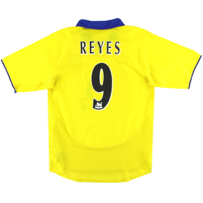 2003-04 Arsenal Nike Away Shirt Reyes #9 M 
